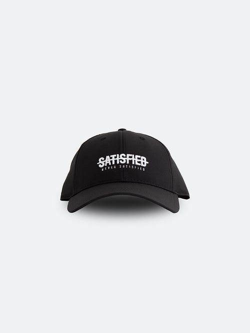 Never Satisfied Performance Logo Hat